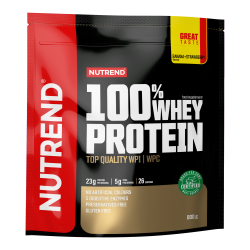 Nutrend 100% WHEY PROTEIN - banán + jahoda