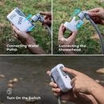 Flextail MAX Shower + case