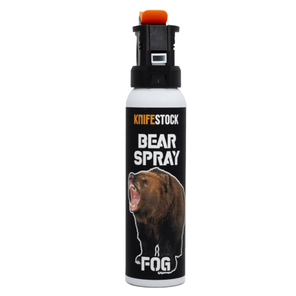 KNIFESTOCK Bear spray FOG 250ml - sprej proti útoku medveďa 