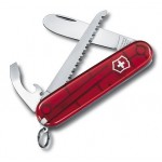 Victorinox My First – transparentný červený