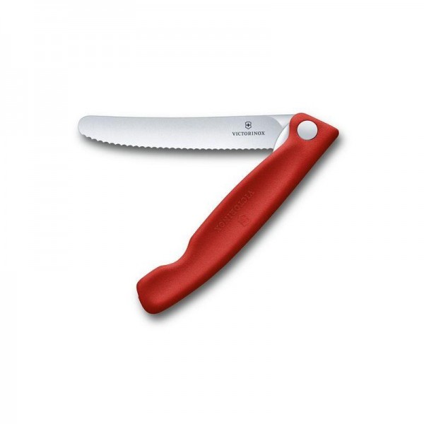 Victorinox Skladací nôž na ovocie a zeleninu – zúbkovaná čepeľ
